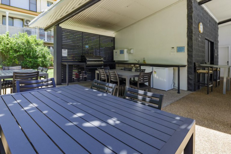 BBQ Area with Fridge