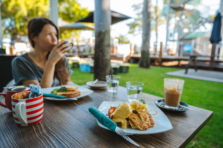 Breakfast in Hervey Bay