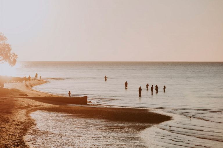 Spend the day at the beach